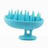 Hot Sale Custom Waterproof Silicone Shampoo Scrub Brush Exfoliator Comb Hair Growth Scalp Massager