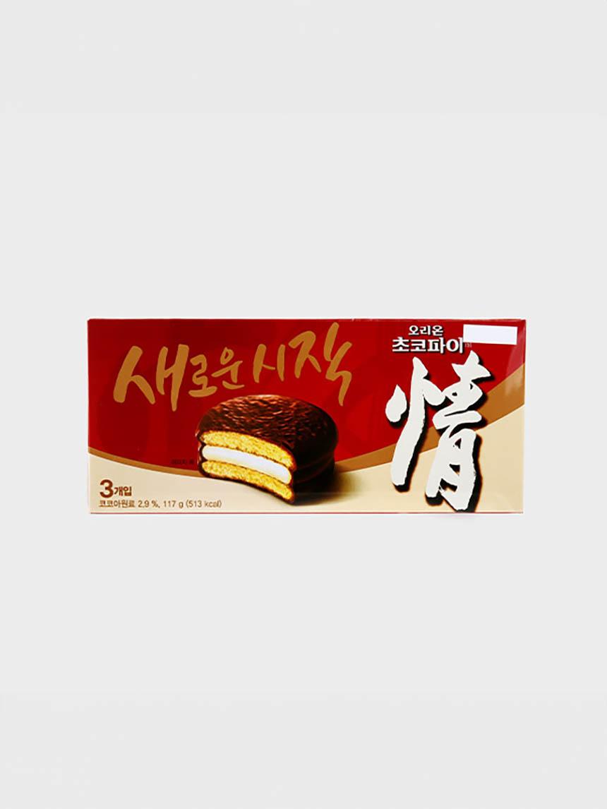 Orion Choco Pie Original Cake, 117g (3-Count Pack) 1ea