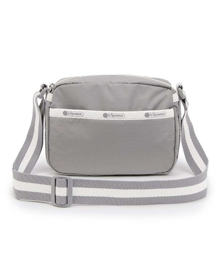 Oficiální taška přes rameno CAMERA Spectator Čistě šedá [LeSportsac] CROSSBODY/1011 Dámská
