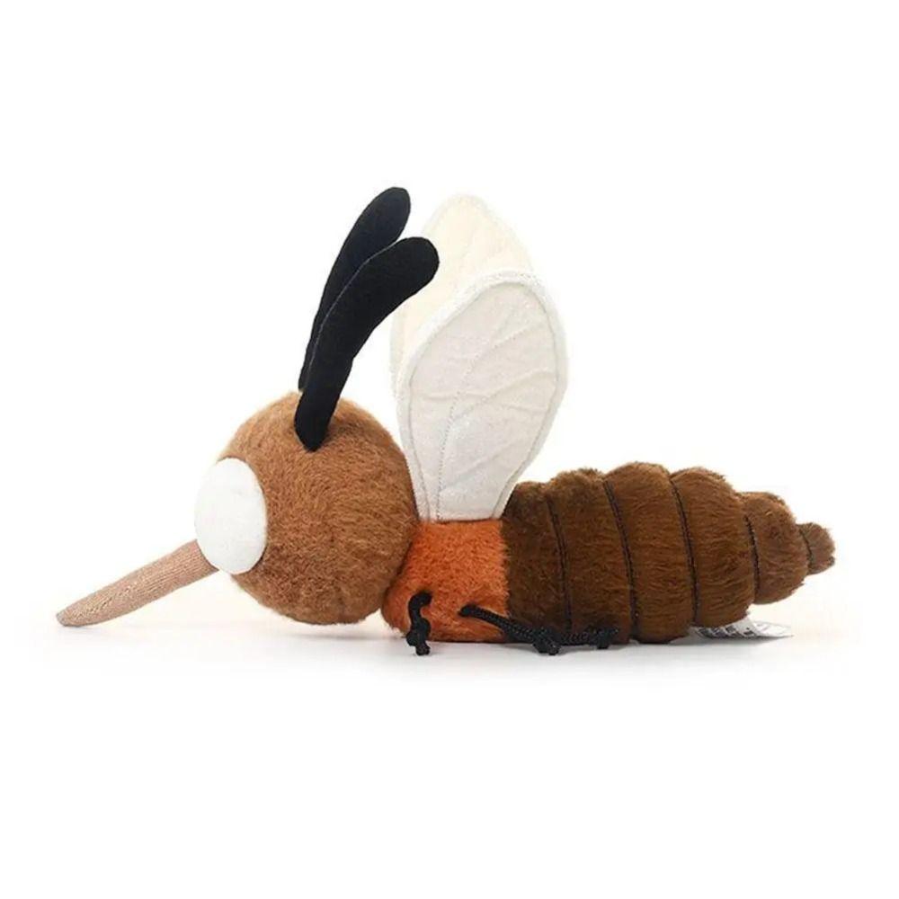 Home Decoration Mosquito Plushie Stuffed Animal Stuffed Mosquito Mosquito Insect Toy  For Children