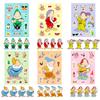 Boutique 6 Pack Dwarf Face Changer Puzzle Sticker Diy Children'S Craft Lesson Game