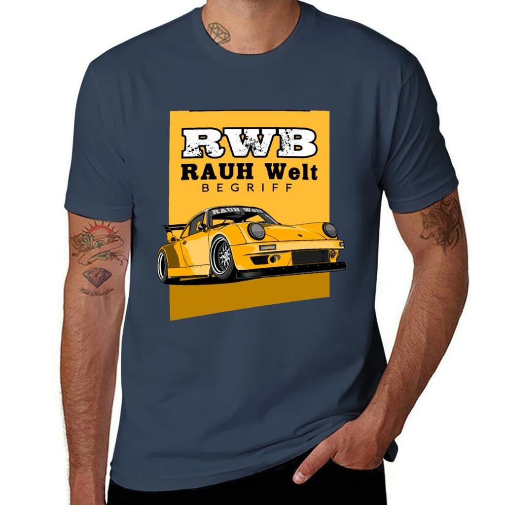 RWB TShirt Casual Trendy Short Sleeve TShirt