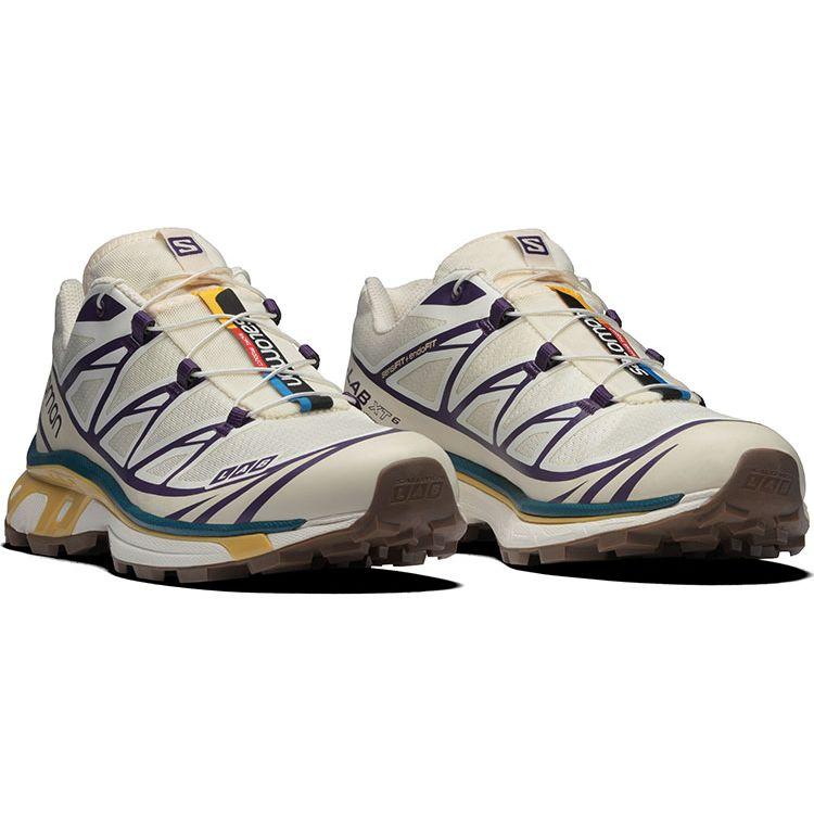 Salomon Xt-6 Lotus Casual Running Shoes Unisex Sneakers Beige 414546