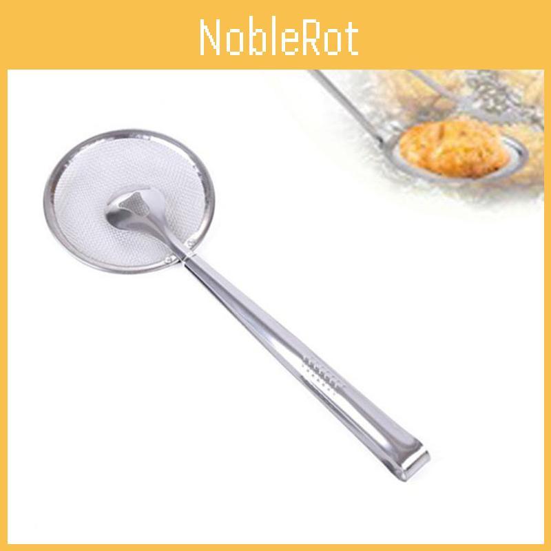 Versatile And Timeless Multi-function Filter Spoon With Clip For Cooking Tasks