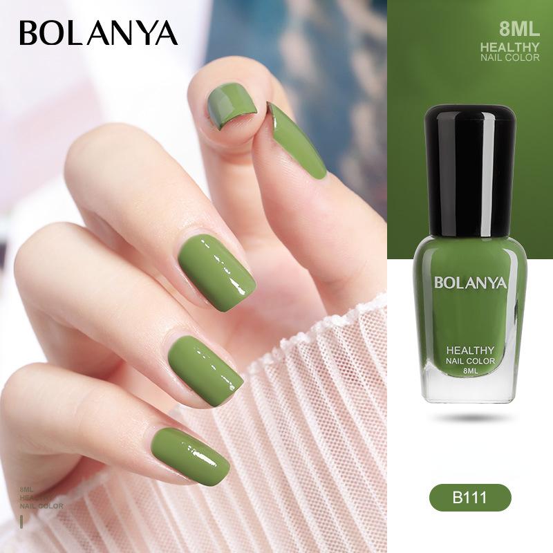 Nail Polish Nude Color No Baking Quick Drying Long Lasting Non-peelable Softening Repair Nail Polish