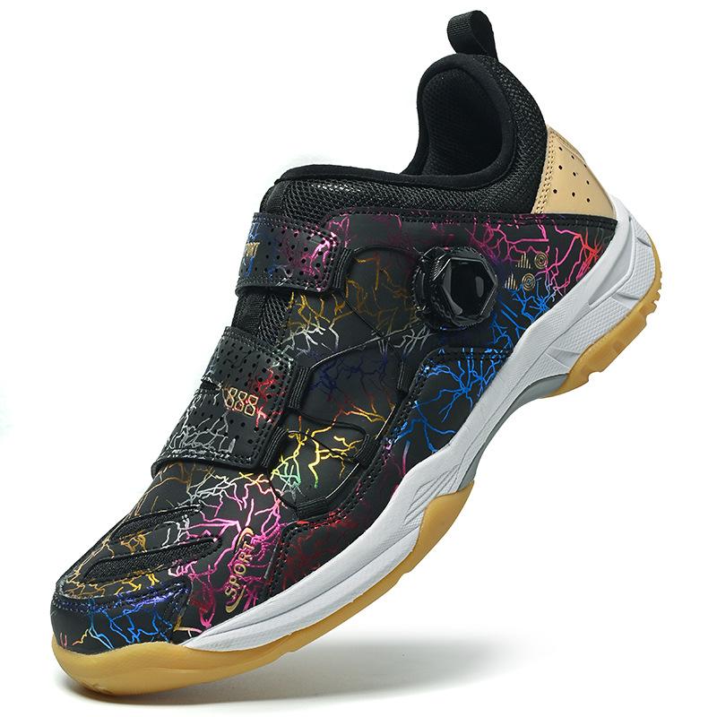 Source Badminton shoes Training shoes Competition men's couple sports shoes Shock-absorbing lightweight tennis shoes