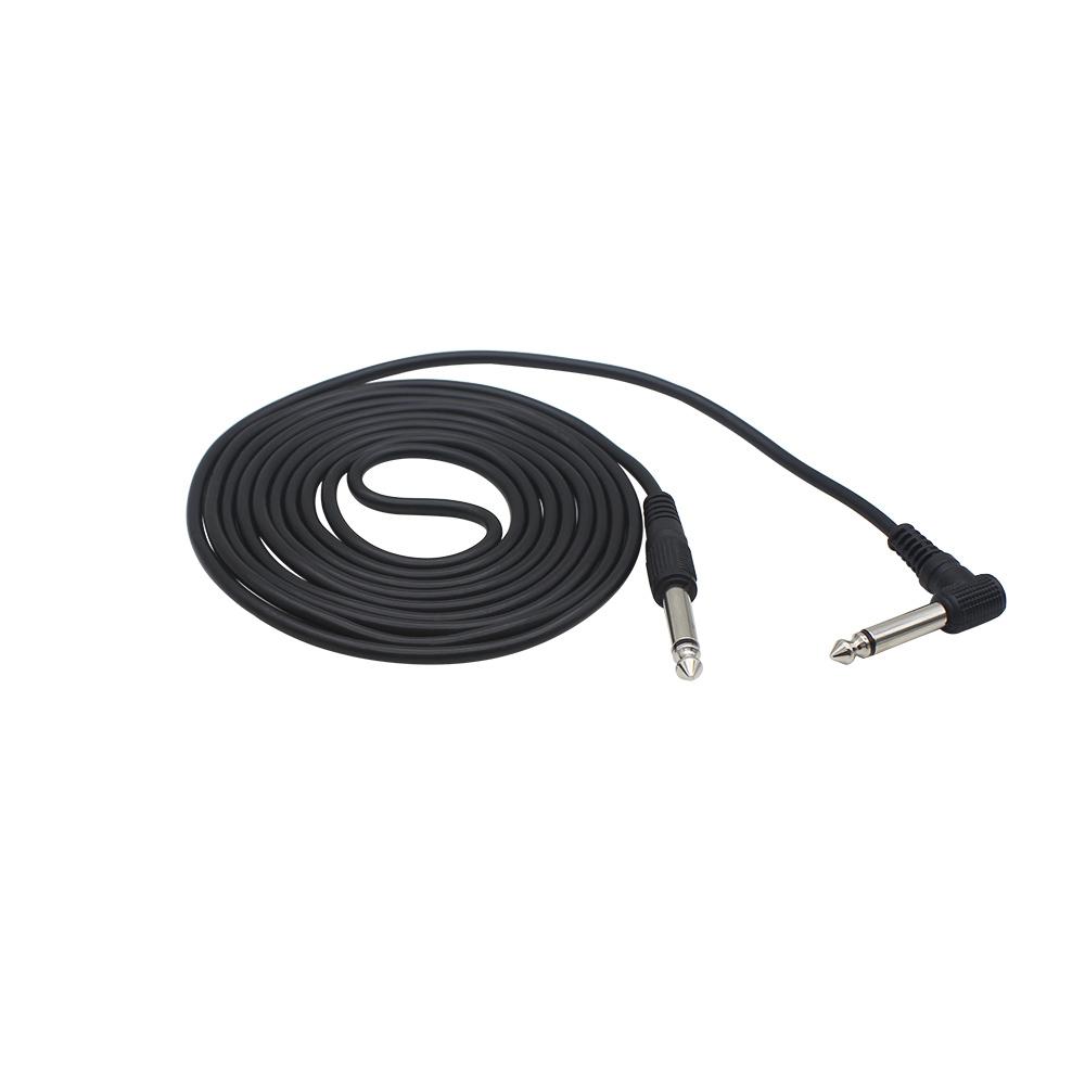 Guitar Cable 3M Connecting Cable for Electric Guitar Bass Keyboard Instrument Noise Reduction Audio Cable 6.35 Plugs 1/5/10 Pcs