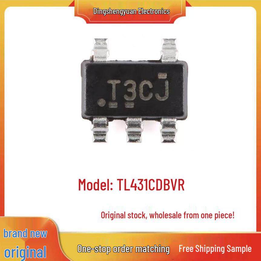IC regulátor napětí TL431CDBVR, SOT23-5, sítotisk T3C*