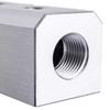 Pneumatic Distribution Strip Aluminum Thread 2X1/2 5X1/4 Inch Installation