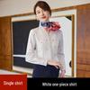 China Southern Airlines Flight Attendant Professional Suit: High-End Rose Red Vest and Dress Reception Uniform