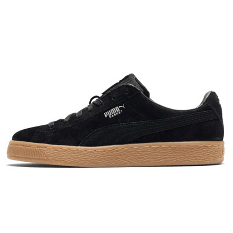 

PUMA Basket Classic Weatherproof Black Brown Unisex 363829-04 EU 36
