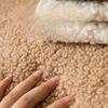 Solid Color Light Luxury Winter Plush Sofa Cushion Nordic Minimalist Anti Slip Seat Cushion Seasonal Universal Thickened Fabric Plush Sofa Cover