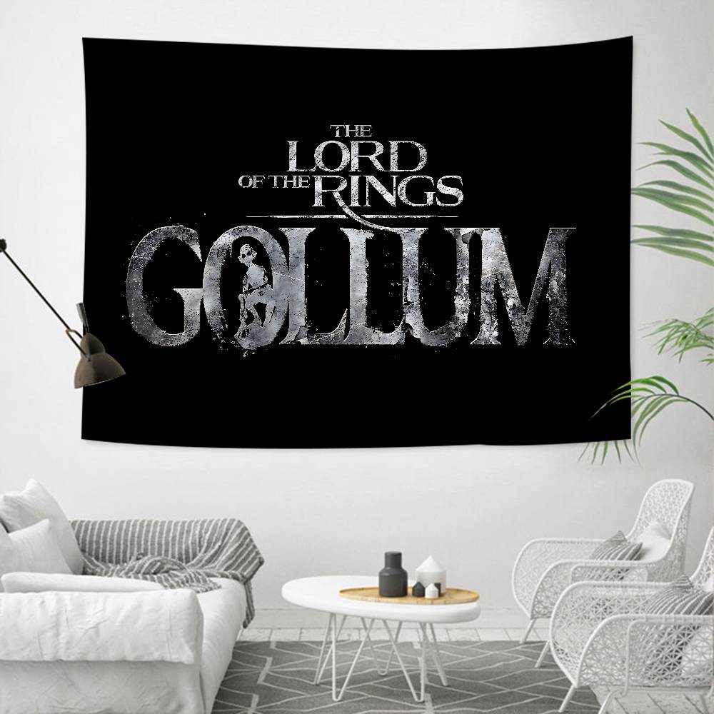 Classic Movie LLord Of The Rings Anime Colorful Tapestry Wall Hanging Hanging Tarot Hippie Wall Rugs Dorm Wall Art Decor
