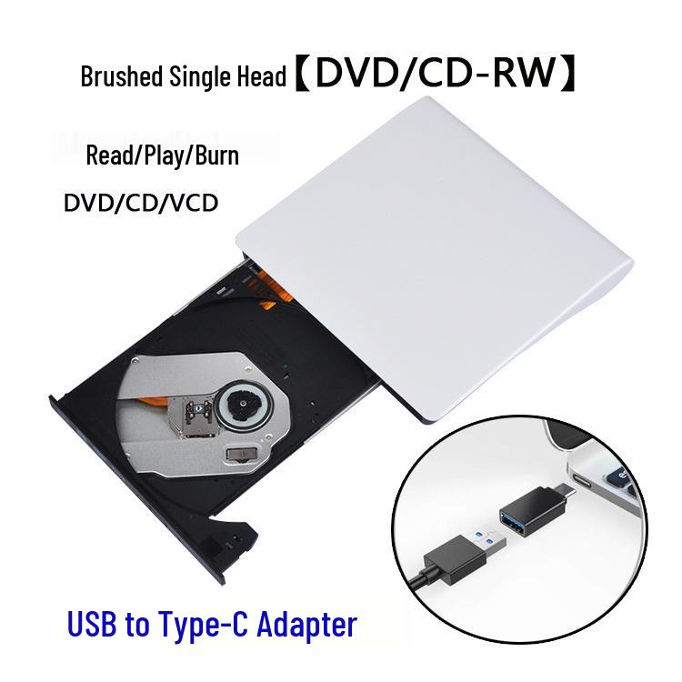 External USB/Type-C DVD/CD Burner for Desktop and Laptop