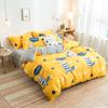 Cute Cartoon Print Duvet Cover 220x240 Lovely Pattern Adults Kids Quilt Cover AB Double-sided Comforter Covers No Pillow Cases