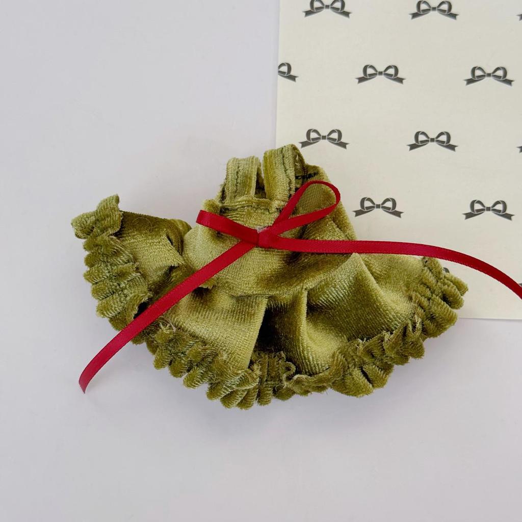 KT Fashion Long-Leg Doll Clothes: Plaid Cape & Retro Button British Style Set