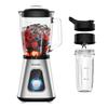 BioloMix SF701 2-in-1 Standmixer, 1,5L Glasbehälter, 600ml Tragbare Flasche