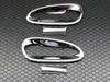 BRIGHTZ Chrome Plated Door Handle Covers (Plate) for SLK Class R172 (DHC-SARA-003) 172, SLK200, SLK350, SLK55 AMG 200, 350, 55 (Part Number: 19447)