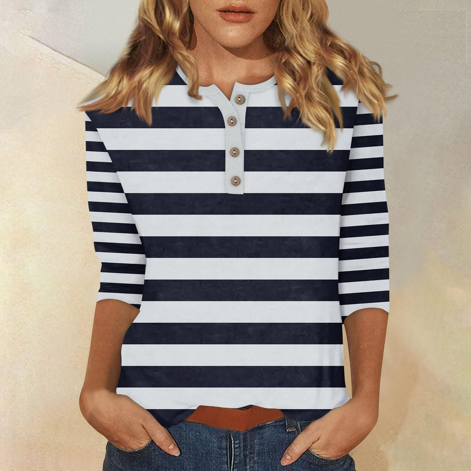 

Женские футболки с милым принтом, блузки, повседневные базовые топы больших размеров, пуловеры для рубашек с рукавами 3/4 XXXL