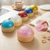Steamed Bun Squeeze Toy, Cute Dumpling Stress Relief Ball, Slow Rising Decompression Toy for Desk, Kawaii Fidget Gift