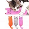 Cute Thumb Plush Pillow Catnip Toys Teeth Sharpening Anti-bite Tease Cat Relaxing Chew Toys Pet Supplies Cat Supplies  Scratcher