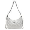 Rhombus Chain Bag Women's Spring and Summer  New Fashion Niche Shoulder Messenger Bag High-end Dumpling Bag