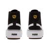 Puma Kaia Mid Cv Thick Sole High Top Sneakers Women Sneakers Black White 384409-02