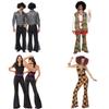 Stylish And Beautiful 70s Disco Costume Set For Adults Get Ready To Shine!