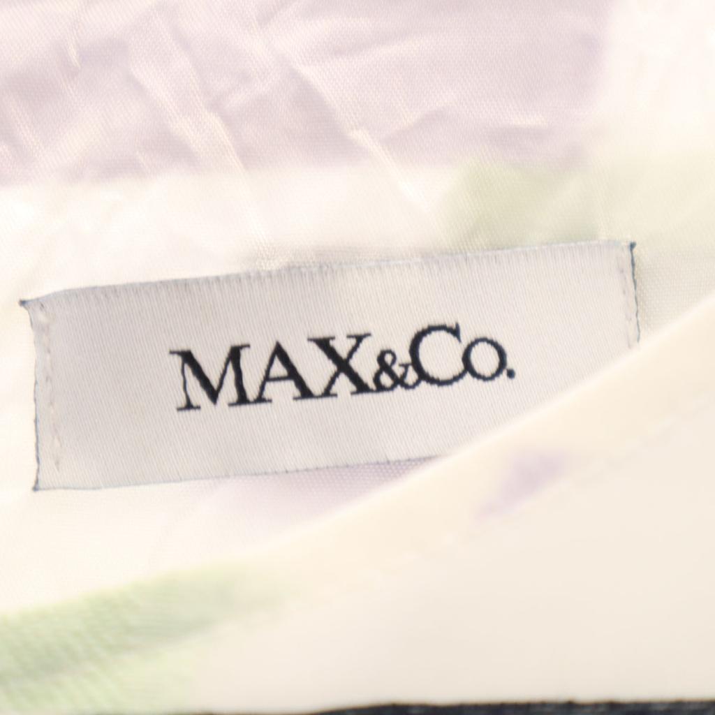 MAX&CO Overall Handle French Sleeve One Piece 40 White Women Used