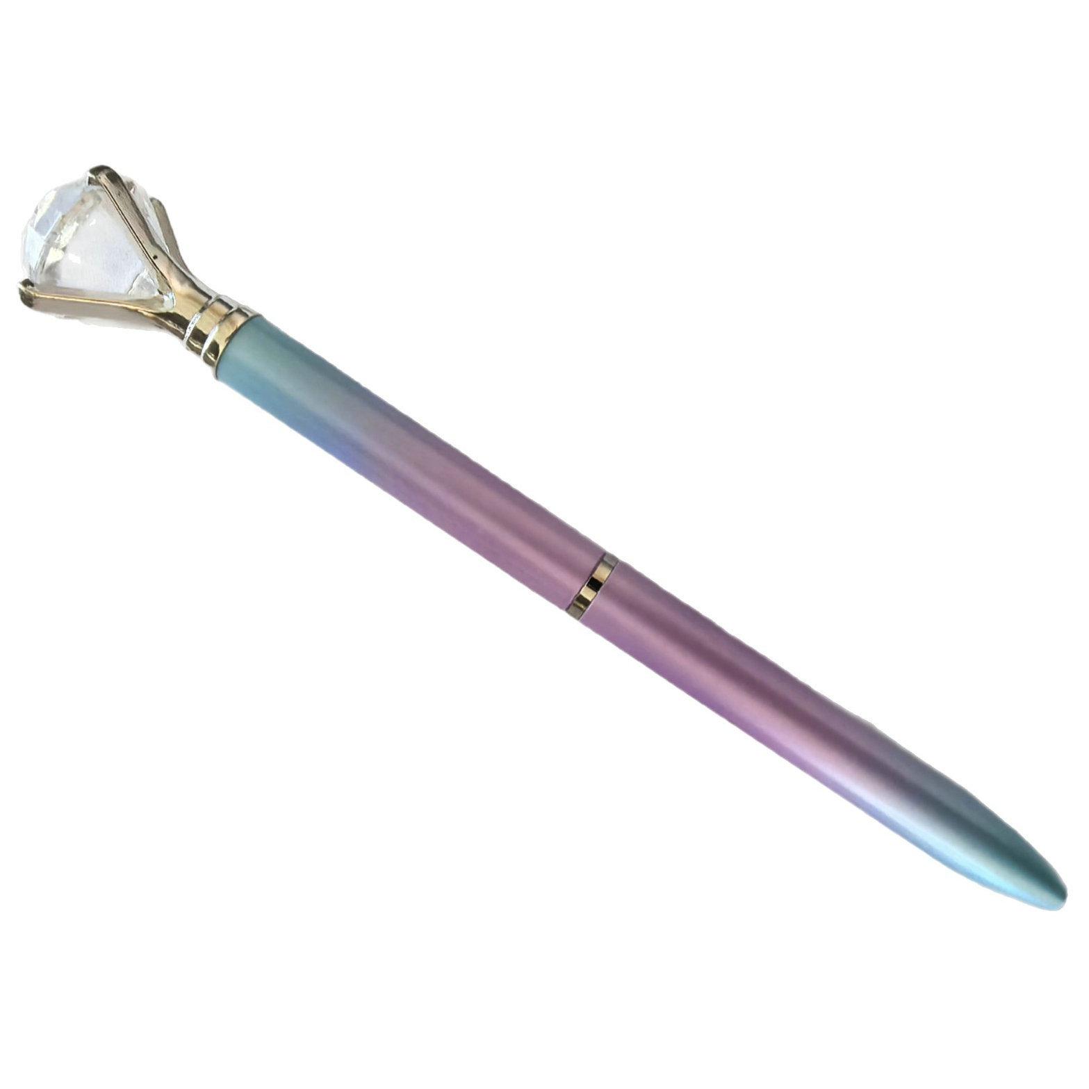 Кристальный градиентный ручка  Любопытство : Стержень с алмазными бусинами, меняющими цвет Long Rod