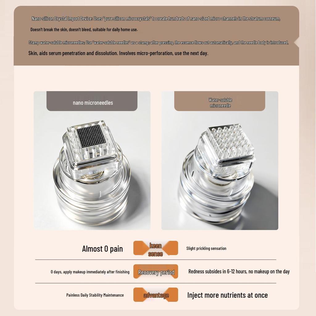 JM Microcrystalline Nano Derma Pen with Silicon Crystal for Non-Invasive Skin Enhancement