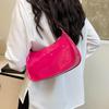 Women's Patent Leather Handbag Versatile Fashion Shoulder Casual Commuting Bags Girl Brand Designer Zipper Handbag