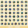 50 Cute Wind Animal Graffiti Stickers Suitcase Guitar Decoration Waterproof Stickers DIY Hand Account Stickers