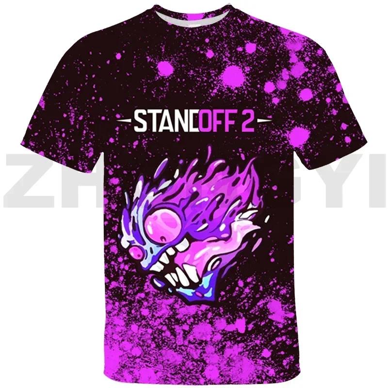 

Bestseller in Summe R3D Printed Standoff 2 T-shirts for Man Hip-Hop High Street Oversized T Shirt Kids Casual Anime Short Sleeve 110