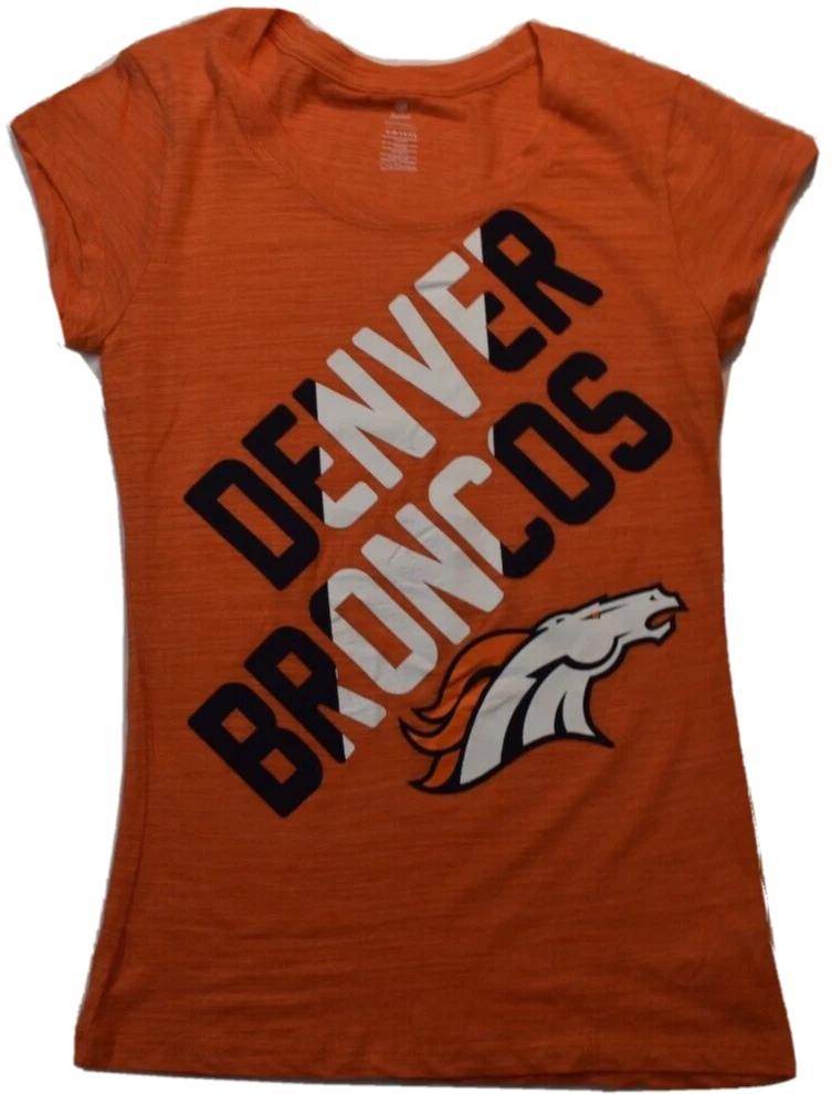NFL Teens Apparel Juniors Denver Broncos Football Shirt New L (11/13) 2XL