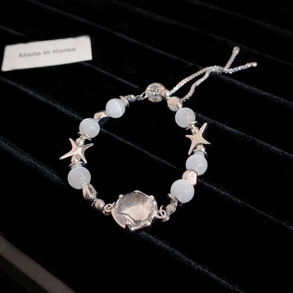 Design Women Jewelry Accessories Exquisite Star Necklace Korean Style Choker Moon Stone Bracelet