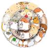 Cute Hamster Cartoon Stickers (50-Pack) for Laptop, Car, and Fridge Decoration