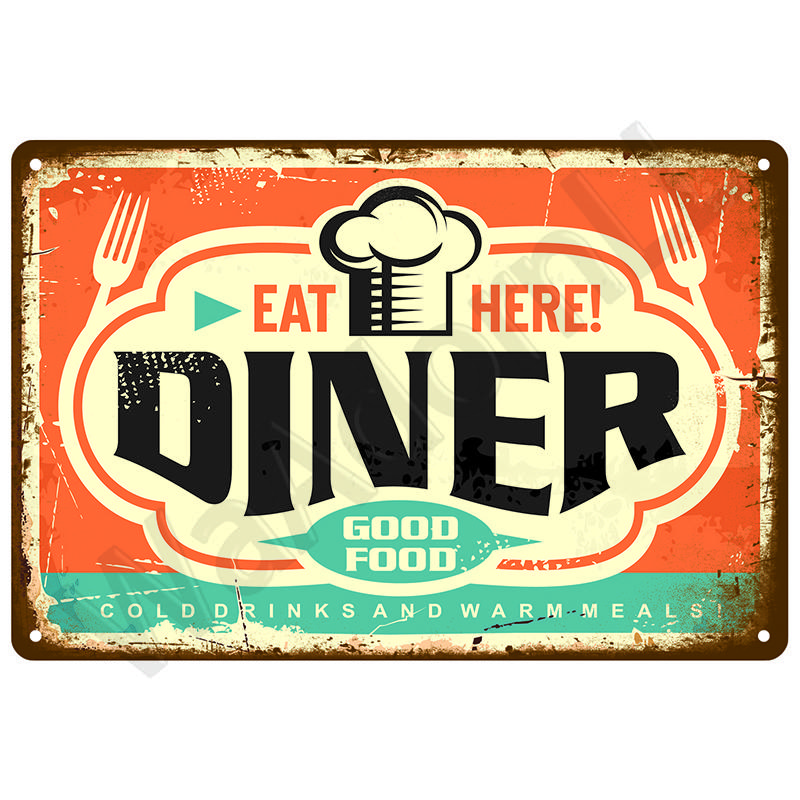 Retro Tin Signs Wall Bar Accessories Bathroom Home Living Room Decor Decorations Items Luxury Metal Signs Vintage Posters Art