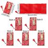 Chinese Style Wedding Book Foldable Traditional Marriage Letter Handwritten Retro Engagement Book Chinese Wedding