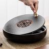 Jinyuxi Black Ceramic Portable Tea Set