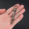 Multifunctional Brass Mini Ballpoint Pen with Keychain Portable Gel Pen Writing Pen School Office