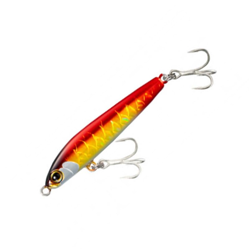 

Shimano Exsence Trident 60S Sinking Pencil with Jet Boost Kyorin Akakin XL-260M 016, (Red)