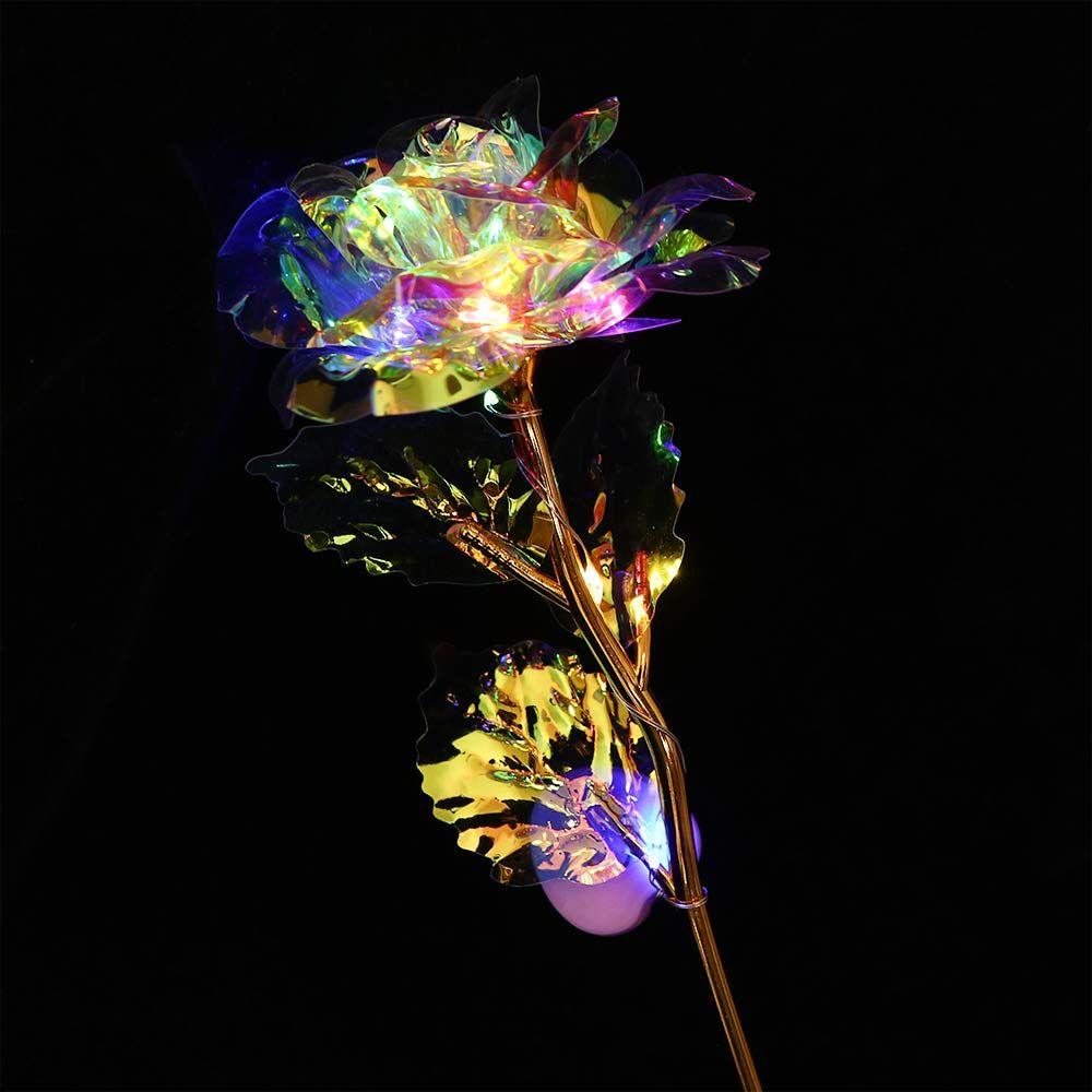 Bunte Kreative Für Immer Liebe Muttertag Folienbeschichtet Künstliche Blume Geschenk Simulation Rose Künstliche Rose