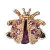 Cartoon Insect Brooch For Women And Men With Sparkling Alloy Finish Spring