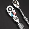 1/2 72-Tooth Carbon Steel Retractable Ratchet Wrench Automatic Quick Release Spanner Multifunctional Hand Tool