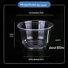 Disposable Plastic Food Bowl with Lid