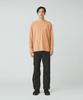 Snow Peak Soft Cotton Relaxed Logo Cut and Long and Size Orange L/S T-Shirt TS-25AU010, Sew, Sleeve, Men's Women's, M,