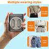 Portable wireless teacher voice amplifier,speaker built-in,with 2 wireless lapel mics,for class,lecture,training speech