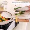 Silicone Pot Lid Clip Spoon Holder Bracket Anti-overflow Support Rack for Kitchen Universal Spatula Holder Clip