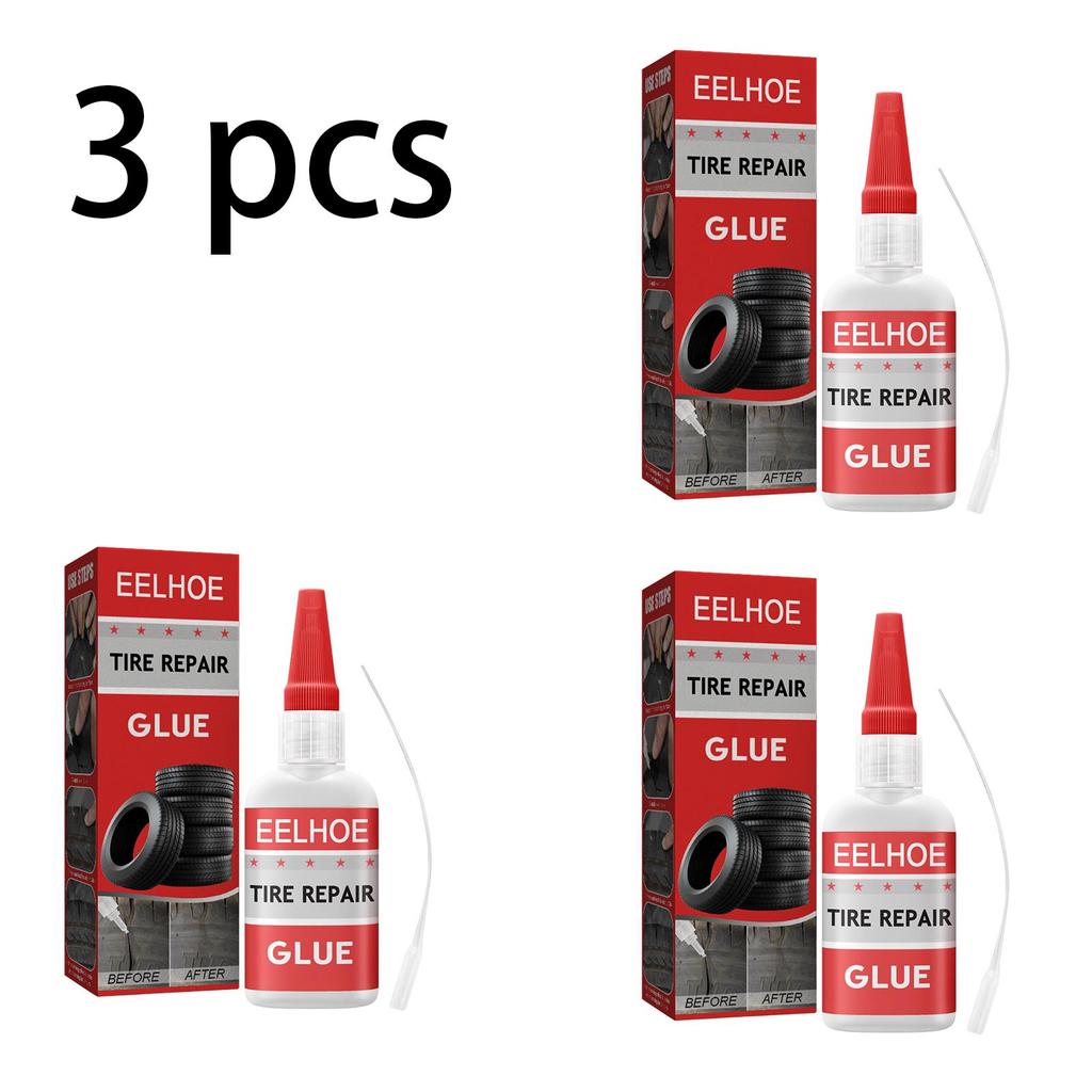 EELHOE Tire Repair Adhesive 50ml - Car Tire Scratch Repair, Tire Crack Filling, Easy Tire Repair